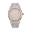 rose-gold-iced-out-moissanite-watch Moissanite Watch